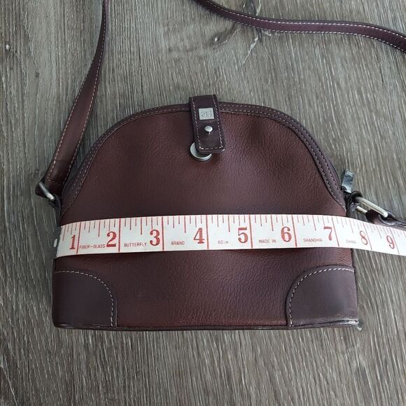 Vintage Brown Crossbody Bag - Picture 9 of 11